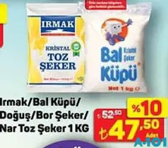 TOZ ŞEKER 1 KG fiyat ve kampanya bilgisi
